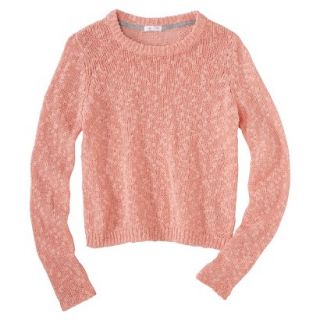 Xhilaration Juniors Pullover Sweater   Coral M(7 9)