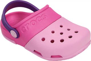 Childrens Crocs Electro II Clog   Carnation/Neon Magenta Clogs