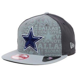 Dallas Cowboys New Era 2014 NFL Draft Graphite 9FIFTY Snapback Cap