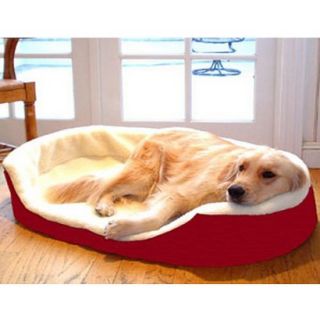 Majestic Pet Lounger Pet Bed   Red (Xlarge)