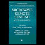 Microwave Remote Sensing, Volume 3