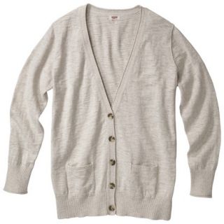 Mossimo Supply Co. Juniors Plus Size Long Sleeve Boyfriend Sweater   Oatmeal 1