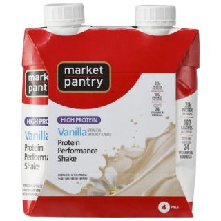 Market Pantry Protein Performance Milk Shake   Vanilla