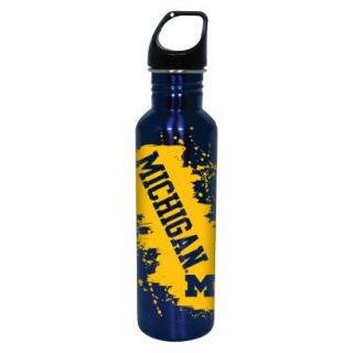 NCAA Michigan Wolverines Water Bottle   Blue/Yellow (26 oz.)