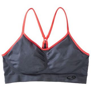 C9 by Champion Womens Seamless Sport Layer Bra   Military Blue S