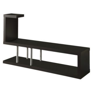 Tv Stand Monarch Specialties Hollow Core TV stand   Cappuccino