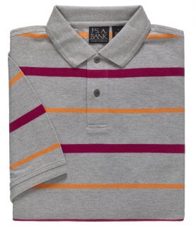 Traveler Short Sleeve Patterned Polo JoS. A. Bank