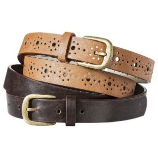 MOSSIMO SUPPLY CO. Brown Belt   XL