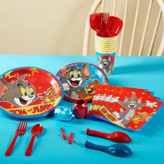 Tom and Jerry Party Pack for 8   Multicolor