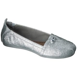 Girls Circo Helaine Loafer   Silver 4