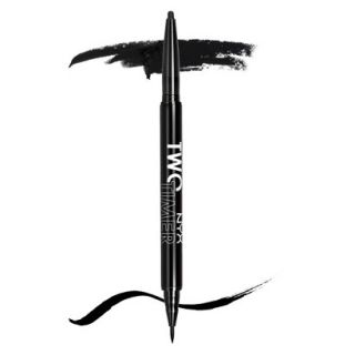 NYX Two Timer Dual Ended Eye Liner   Black