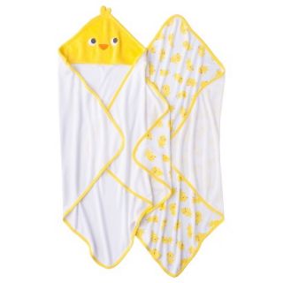 JUST ONE YOU Made by Carters Newborn 2 Pack Towel   Yellow