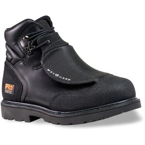 Timberland Mens Met Guard 6 Inch ST Black Boots, Size 5 W   40000