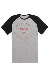 Mens Rvca T Shirts   Rvca Circular T Shirt
