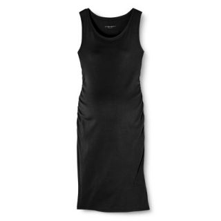 Liz Lange for Target Maternity Sleeveless Tee Shirt Dress   Black L