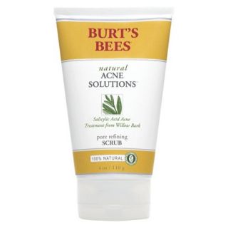Burts Bees Acne Pore Refining Scrub   4 oz