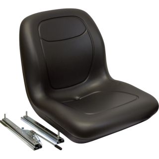 K & M Unibody Professional Seat   Black, Model 7781