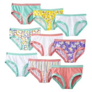 Fruit Of The Loom Girls 9 pack Hipster Underwear   Assorted Colors 12