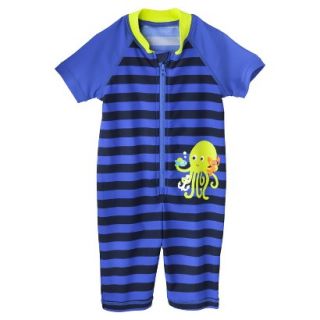 Just One You by Carters Infant Boys Octopus Full Body Rashguard   Royal 12 M
