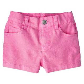 Cherokee Infant Toddler Girls Chino Short   Dazzle Pink 4T