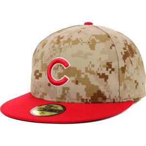 Chicago Cubs unofficial New Era MLB 2014 Memorial Day Stars and Stripes 59FIFTY Cap