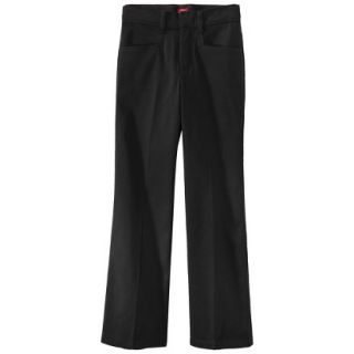 Dickies Girls Classic Fit Stretch Flare Bottom Pant   Black 12