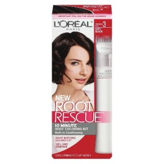 LOr�al Root Rescue Hair Color Kit   Soft Black (3)