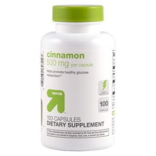 up&up Cinnamon 500mg Capsules   100 Count