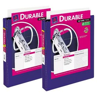 Avery 2 Count Durable Ring Binder   Purple (1)