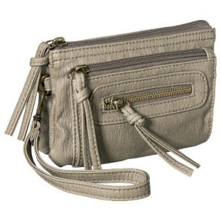 Mossimo Supply Co. Clutch with Removable Wristlet Strap   Taupe