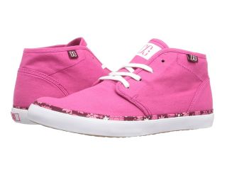 DC Studio MID LTZ Womens Skate Shoes (Pink)