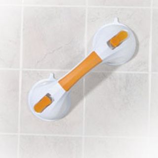 Drive Medical White and Yellow Suction Cup Grab Bar   12