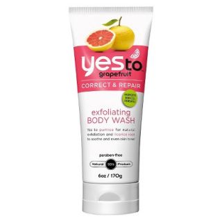 Yes To Grapefruit Exfoliating Body Wash   6 oz