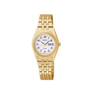 Seiko Womens Gold Tone Solar Watch