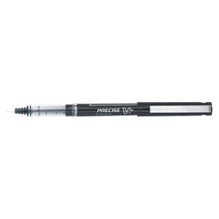 Pilot Precise V7 Roller Ball Stick Pen, Needle Point, 0.7mm Fine   Black Ink