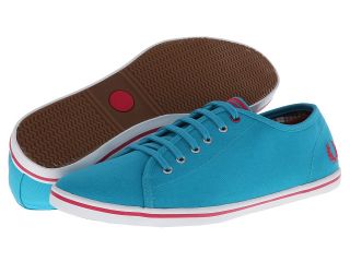 Fred Perry Phoenix Canvas Womens Lace up casual Shoes (Blue)