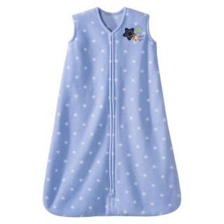 HALO SleepSack Wearable Blanket Microfleece   Blue Stars (Small)