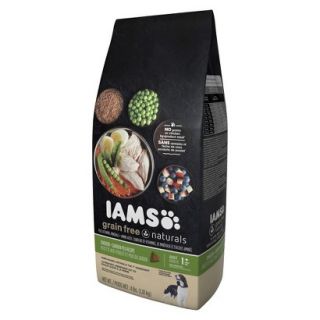 Iams Grain Free Naturals Adult Dog Food   Chicken + Garden Pea Receipe (4 lbs)