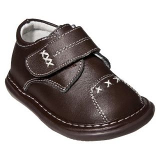 Little Boys Wee Squeak Cross Shoes   Brown 3