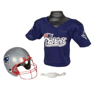 Franklin Sports NFL Patriots Helmet/Jersey set  OSFM ages 5 9
