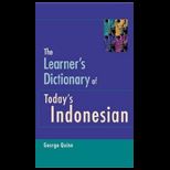 Learners Dictionary of Todays Indonesian