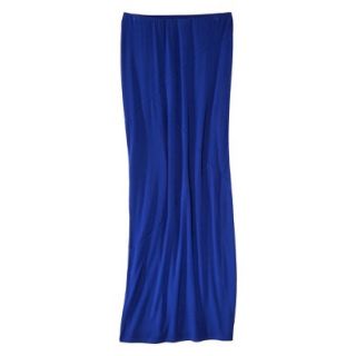 Mossimo Womens Pieced Maxi Skirt   Blue XL