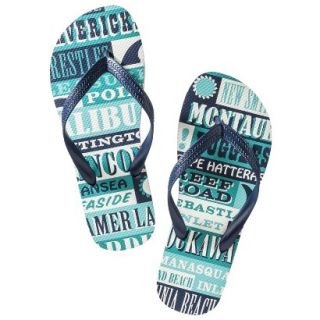 Mens Limited Edition Mossimo Supply Co. Flip Flop Sandal  Navy 13