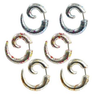 Supreme Jewelry Fake Plug Ear Ring   Multicolor