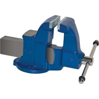 Yost Heavy Duty Industrial Machinist Bench Vise   Stationary Base, 4 1/2 Inch