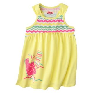 Circo Infant Toddler Girls Popsicle Sun Dress   Yellow 18 M