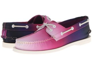 Sperry Top Sider A/O 2 Eye Womens Slip on Shoes (Pink)