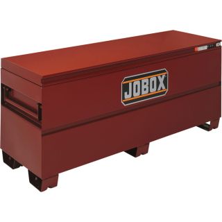 Jobox 60 Inch Heavy Duty Steel Chest   Site Vault Security System, 19.3 Cu. Ft.,