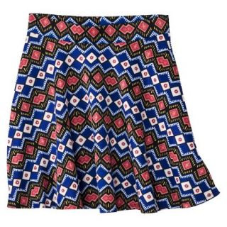 Xhilaration Juniors Pattern Skirt   Coral XXL(19)