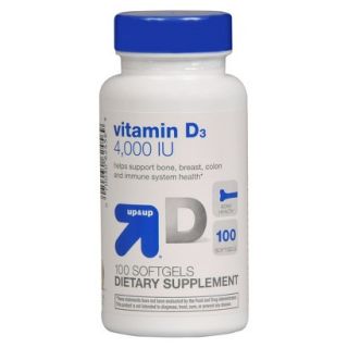 up&up Vitamin D 4000 iu   100 Count